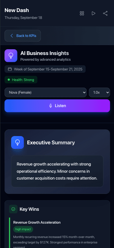 Mobile Listening Tool