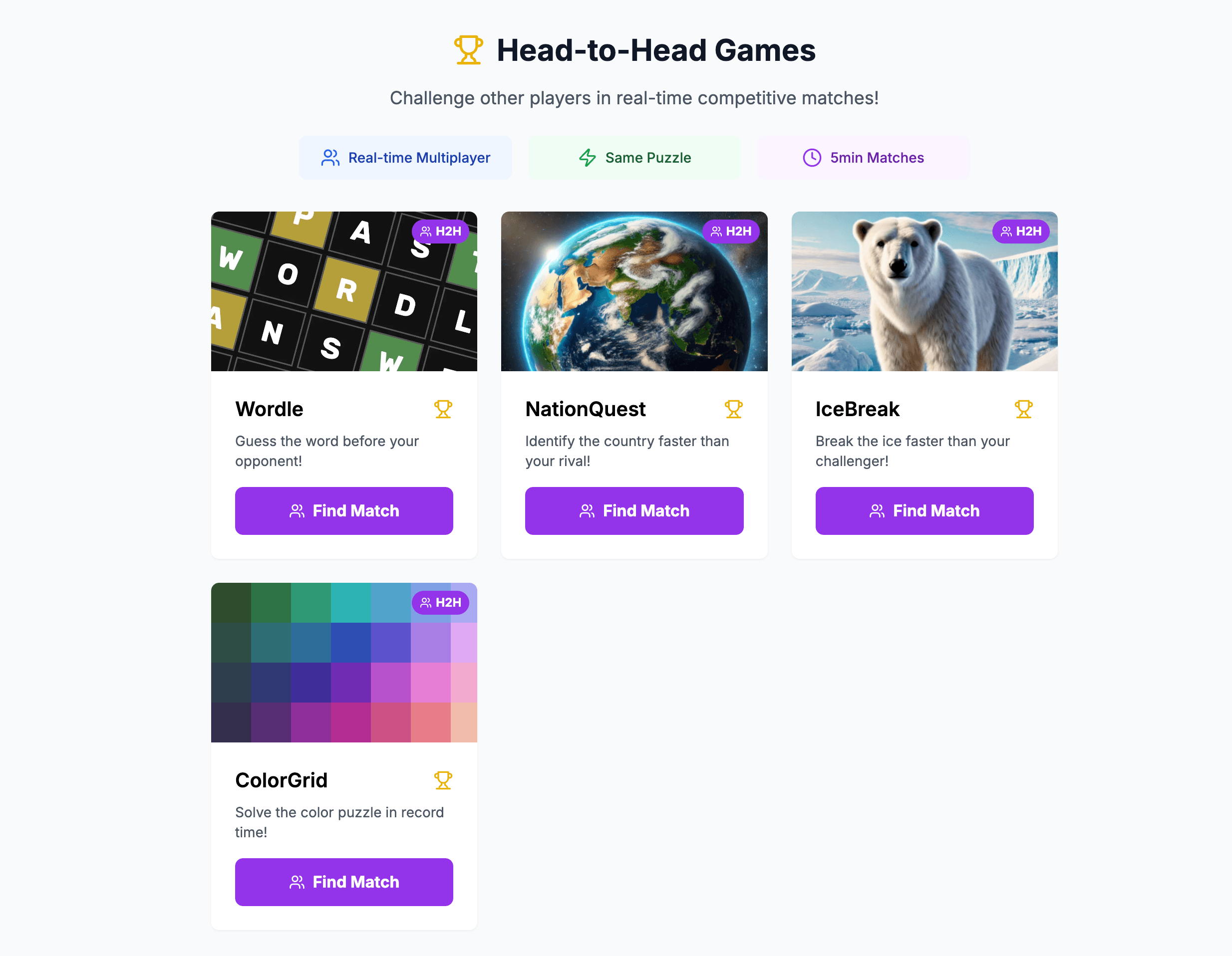 BPN Games Head to Head